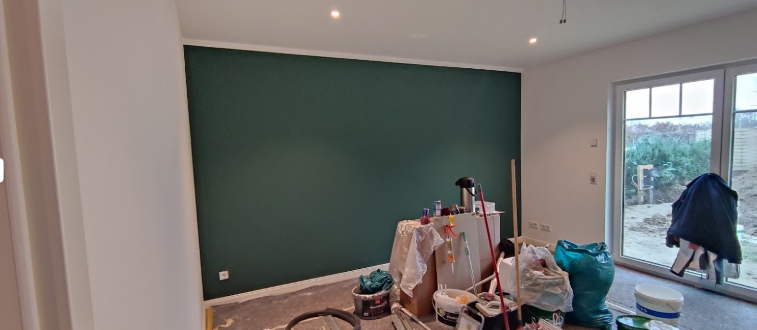 Innenanstrich – Dachgeschosswohnung in Schöneberg