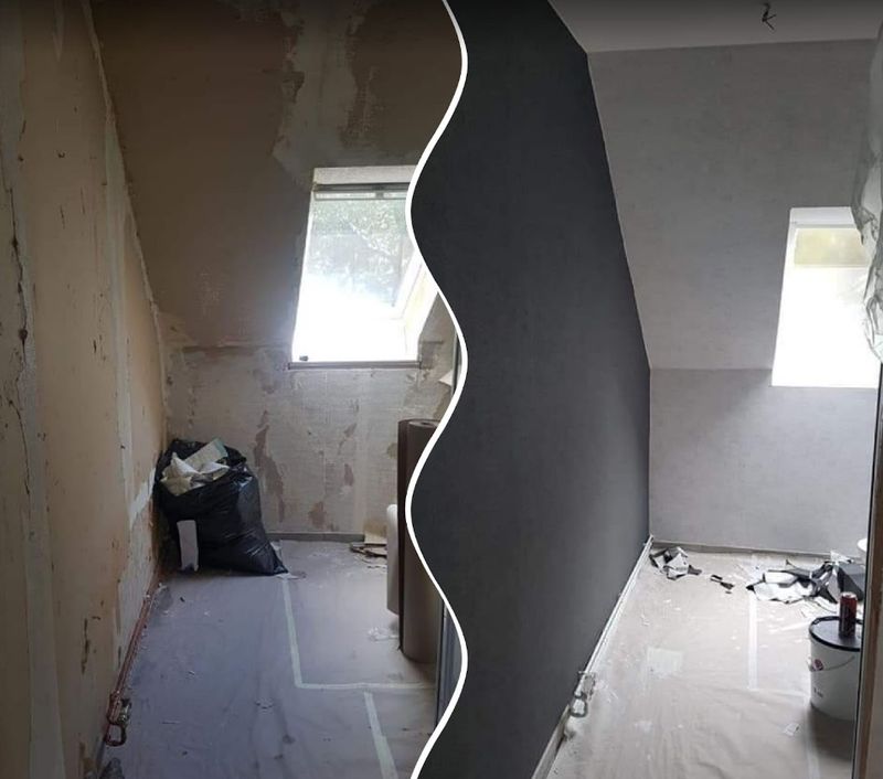 Innenanstrich – Wohnküche & Wohnzimmer in Wedding