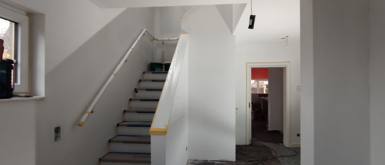 Lackierarbeiten – Treppenhaus